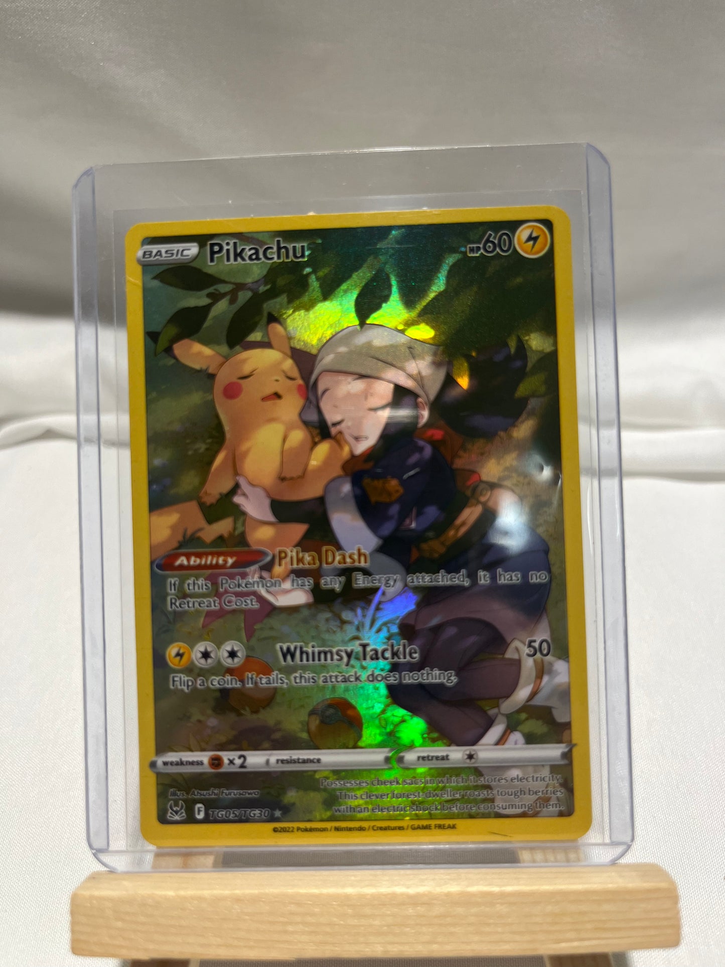 2022 Pokemon Lost Origin Character Rare Pikachu #TG05
