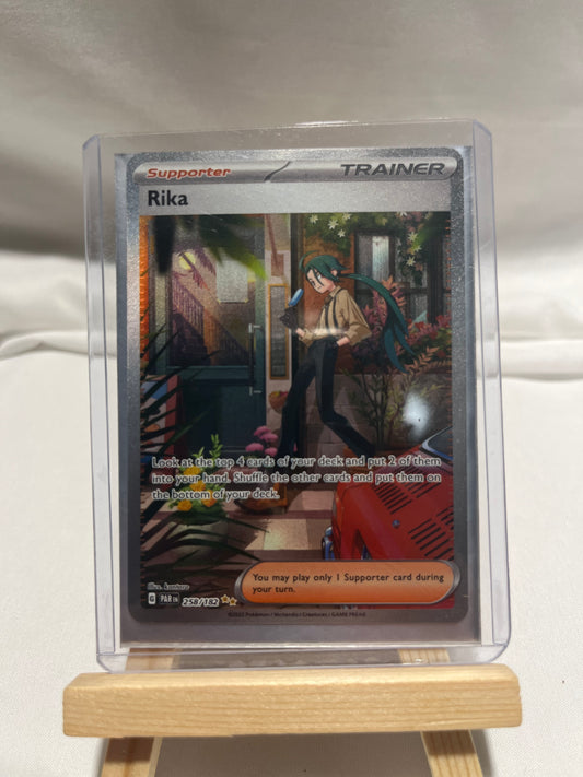 2023 Pokemon Scarlet & Violet Paradox Rift Rika Illustration Rare #258
