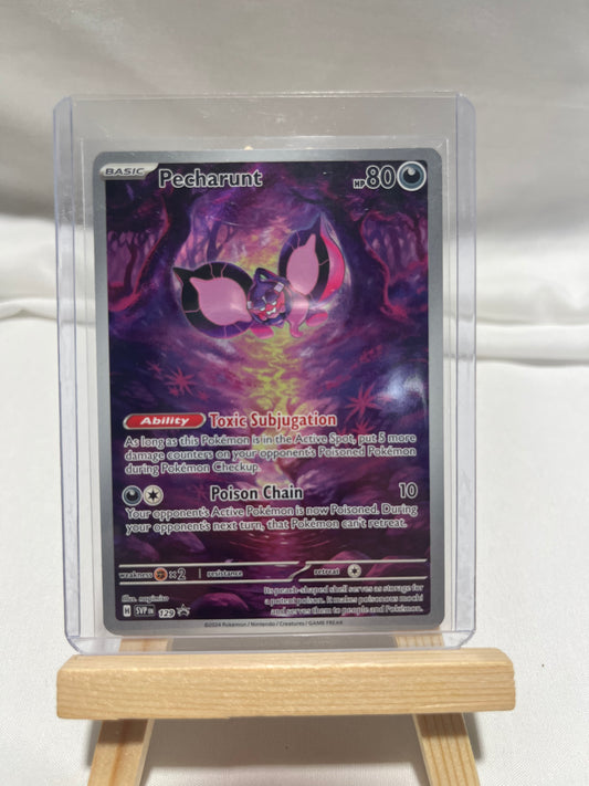 2024 Pokemon Scarlet & Violet Promo Pecharunt Holo Rare #129