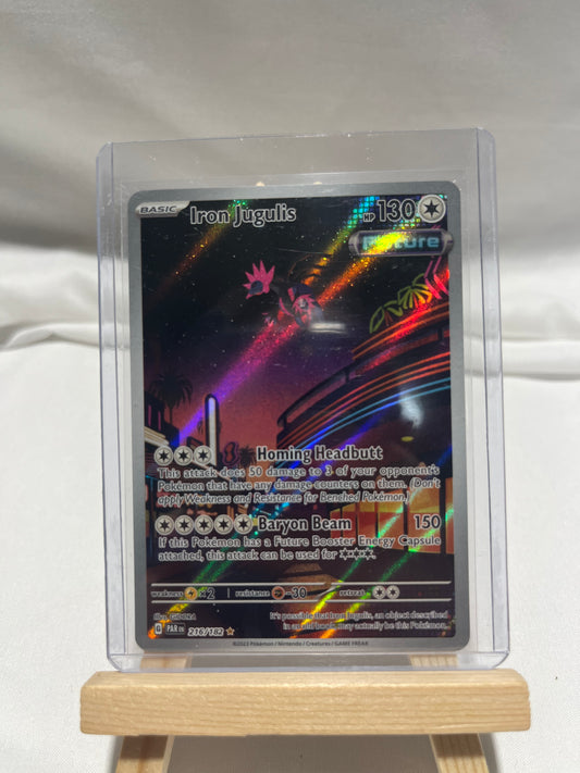 2023 Pokemon Scarlet & Violet Paradox Rift Iron Jugulis Illustration Rare #216