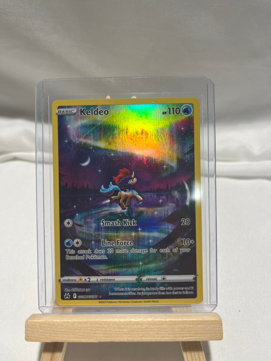 2023 Pokemon Crown Zenith Keldeo Galarian Gallery Holo #GG07