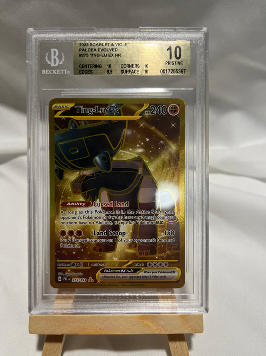 2023 Pokemon Scarlet & Violet Paldea Evolved Ting-Lu EX #275